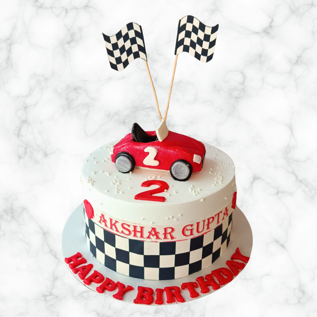 Pole Position Party Cake