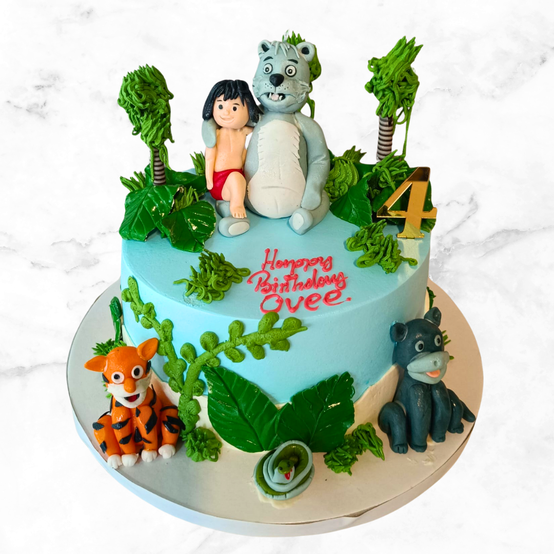 Mowgli Jungle Book Cake