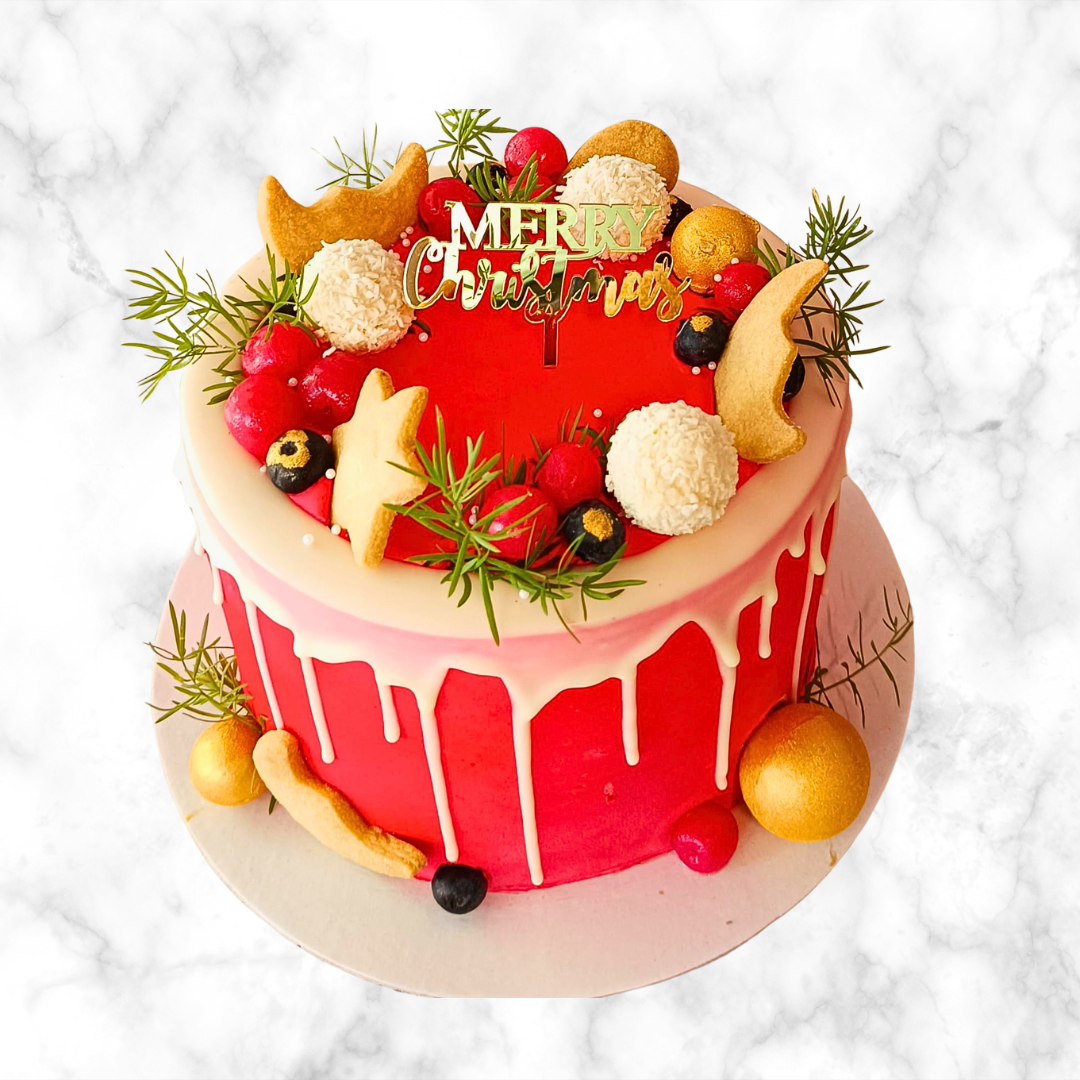 Merry Christmas Treat Cake