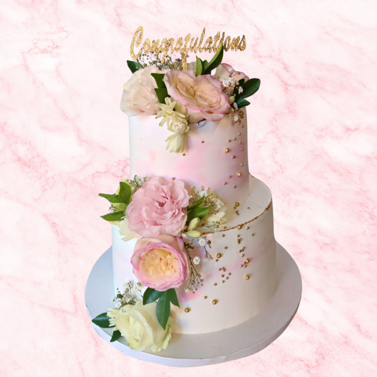 Floral Celebration Cake