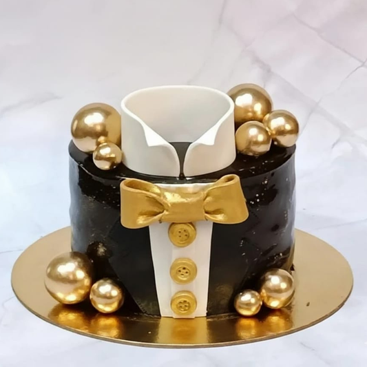Men’s Day Tuxedo Cake