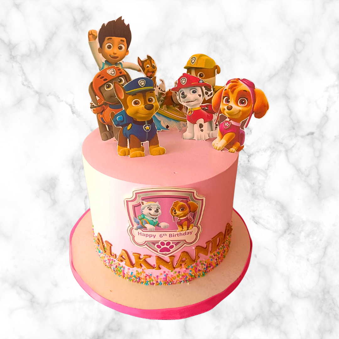 Paw Patrol Pink Cake