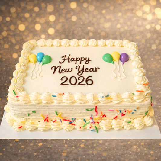 Happy New Year Happiness Cake