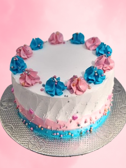 Elegant Baby Shower Cake