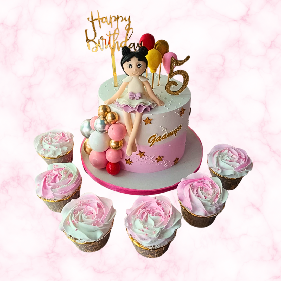 Doll Delight with Cupcakes