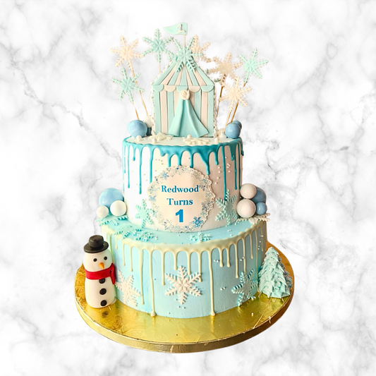 Winterland Carnival Cake