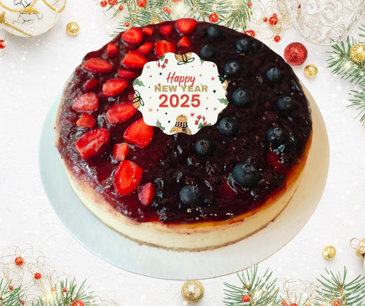 Berry New Year Cheesecake