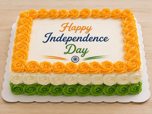 Tri Colour Cake