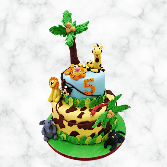 Jungle Safari cake