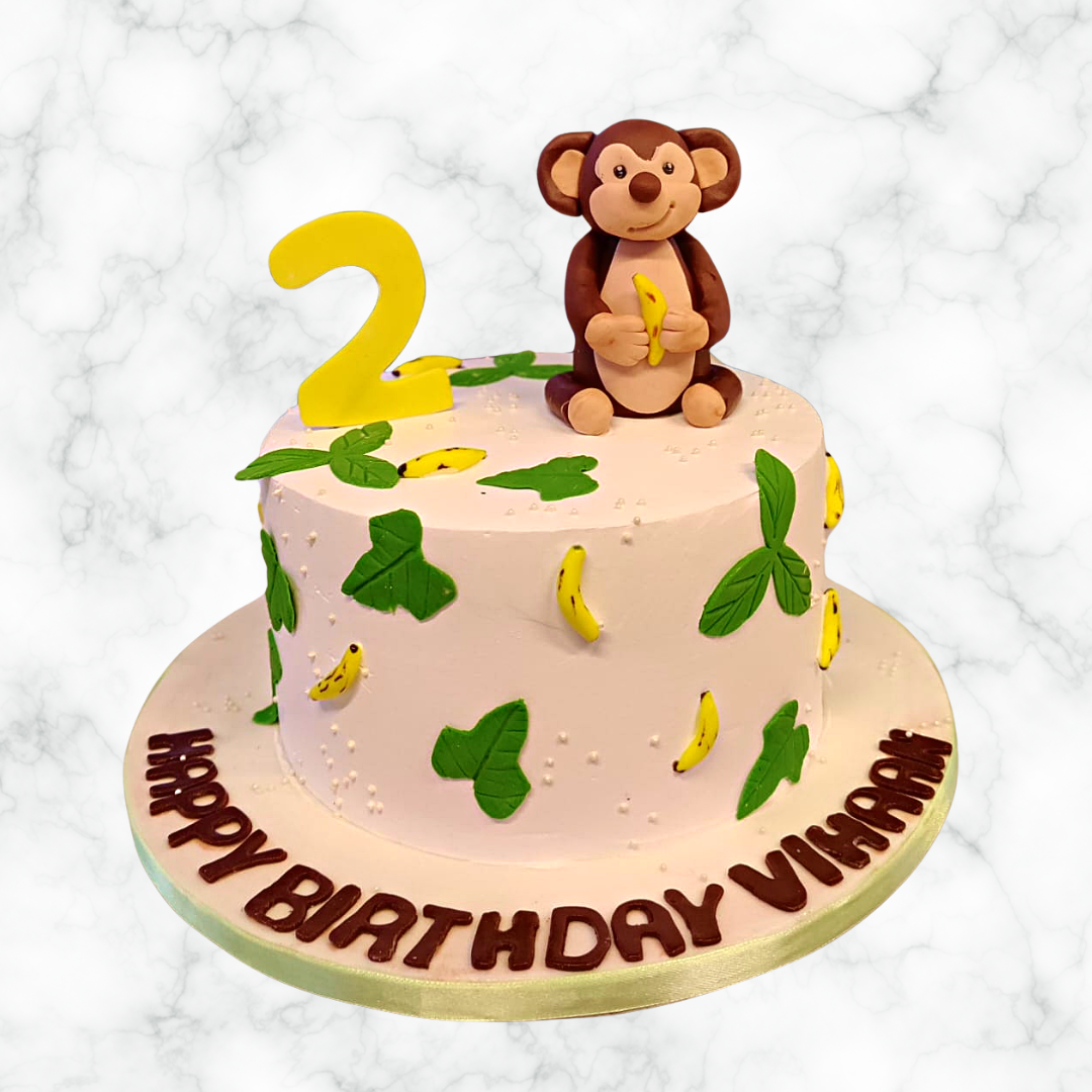 Adorable Monkey Cake