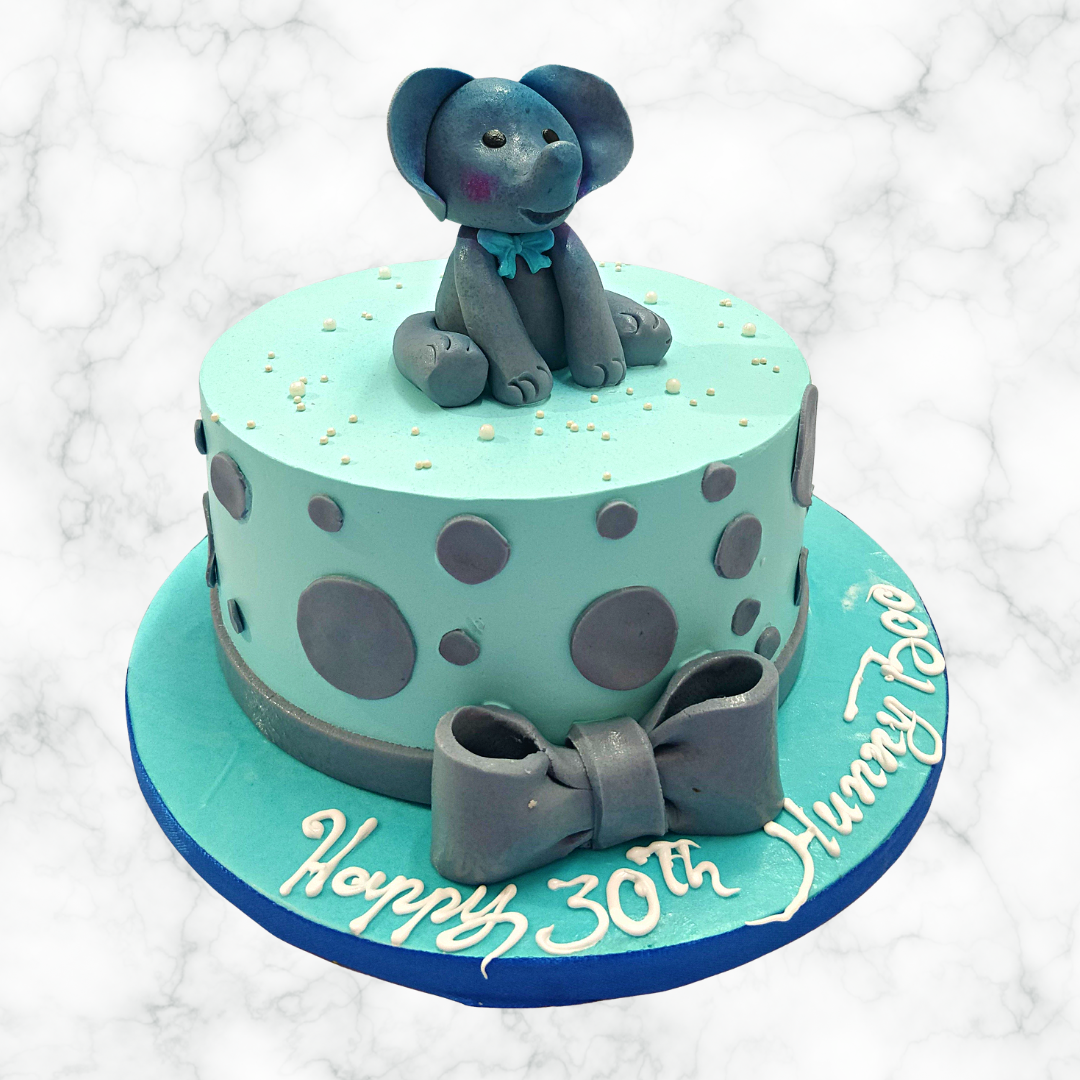Adorable Elephant Cake