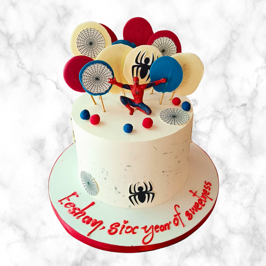 Spidey Birthday Bash Cake