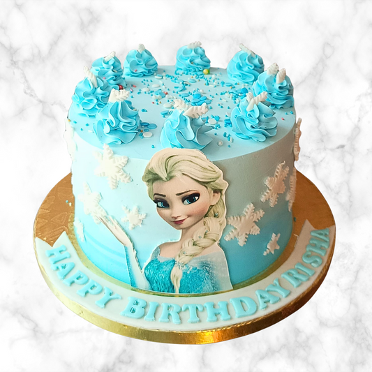 Frozen Elsa Cake