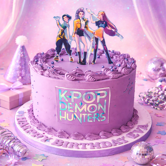K-Pop Demon Queens Cake