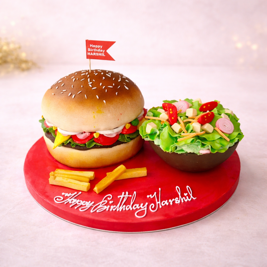 Burger Bash Cake