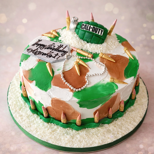 Call of Duty Combat Cake