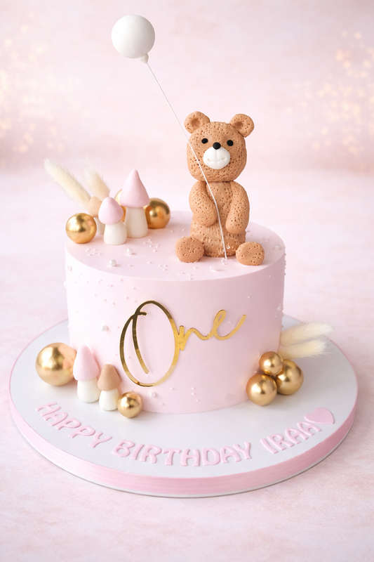 Teddy Balloon Dream Cake