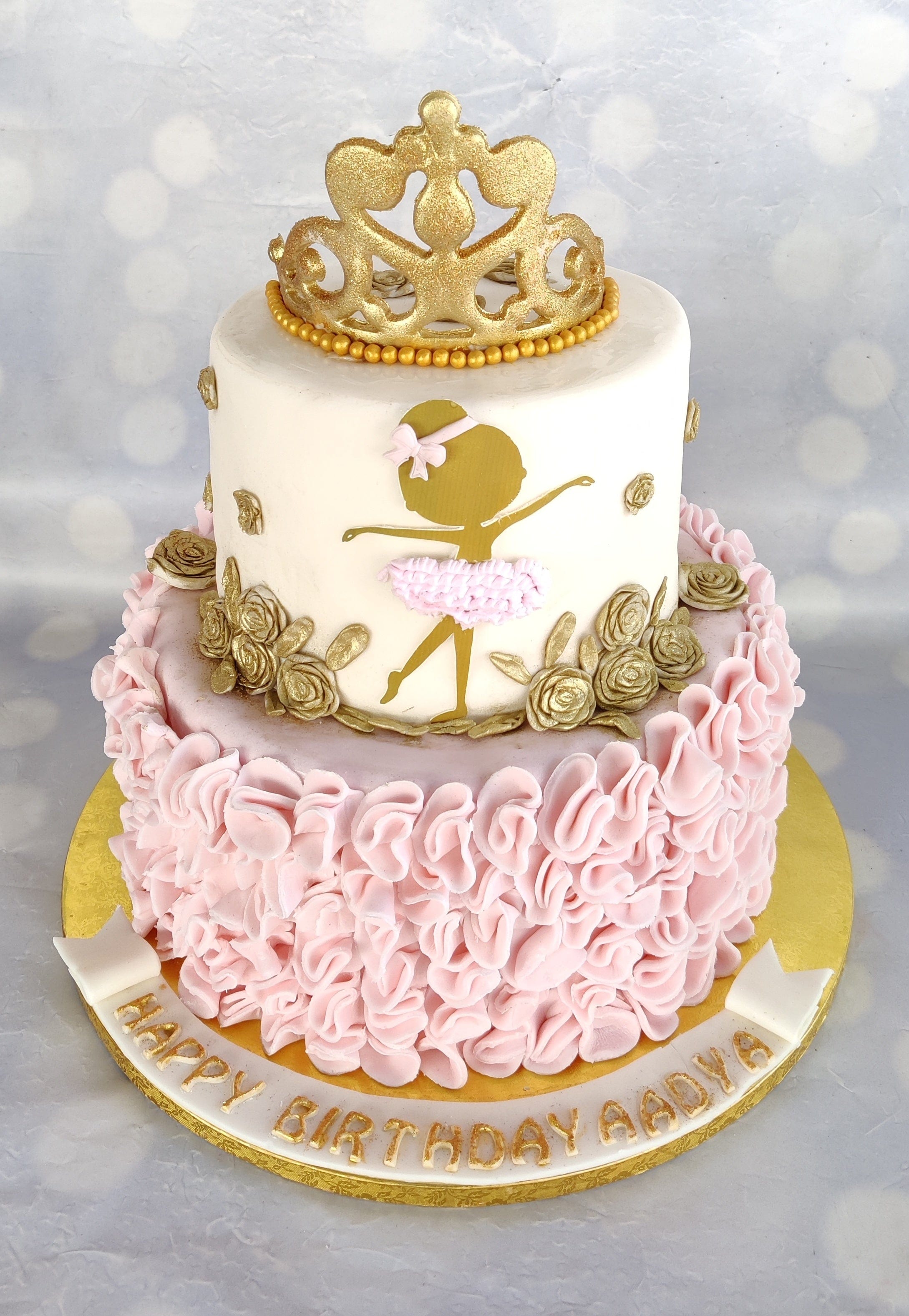 ballerina birthday cake