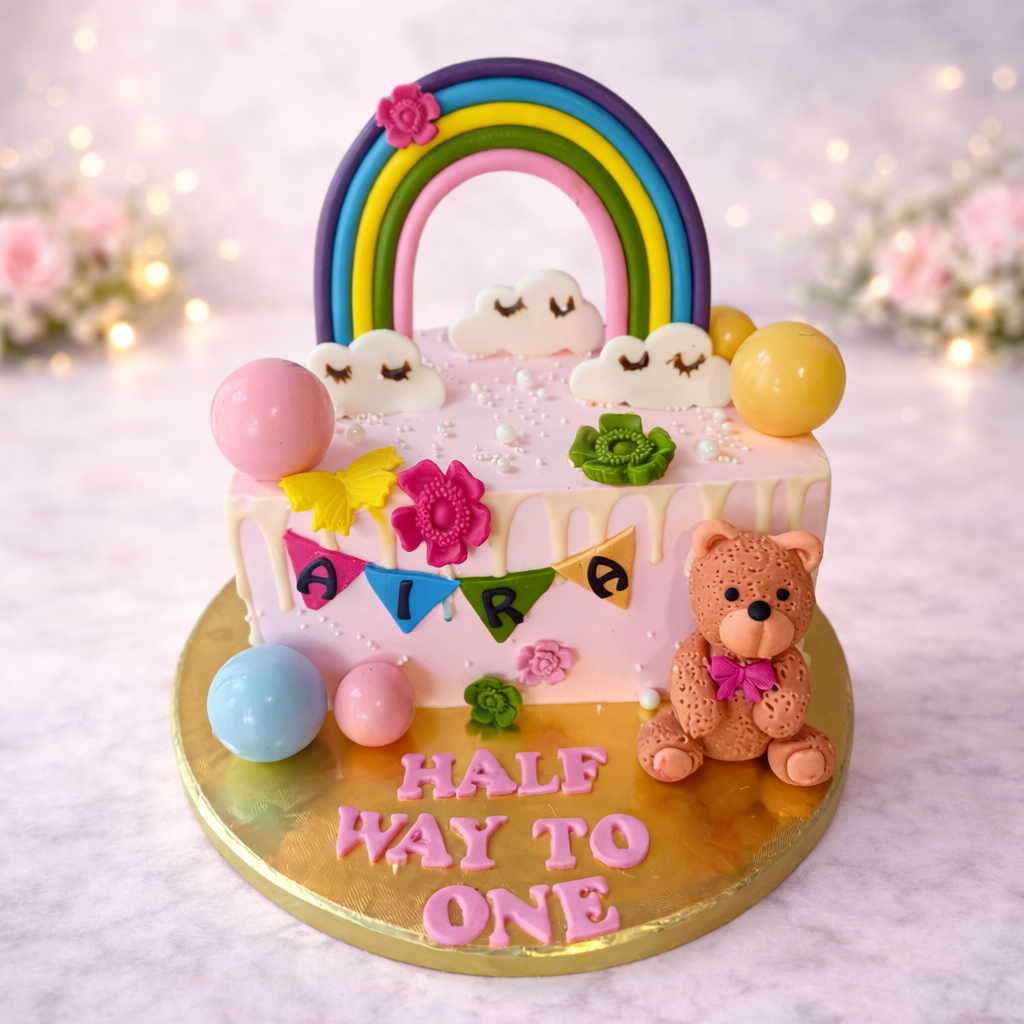 Half Birthday Colorful Delight