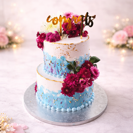 Frosty Fairytale Cake
