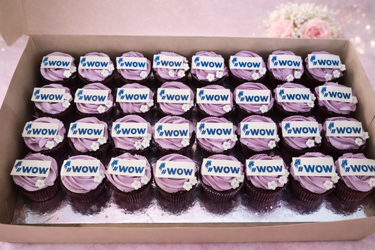 Corporate Logo Cupcakes