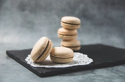 legateaucakes Egg Chocolate Macarons (Box of 5)