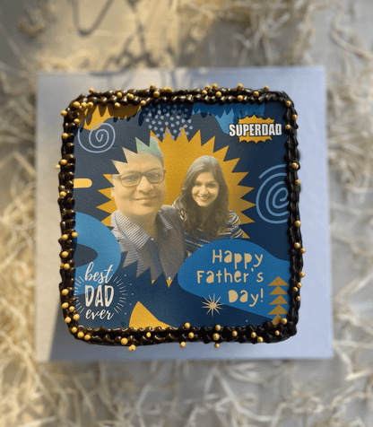 legateaucakes Father's Day Custom Photo Cake