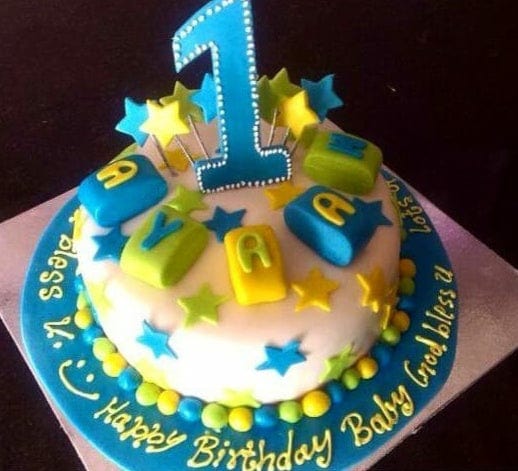 legateaucakes First Year Cake