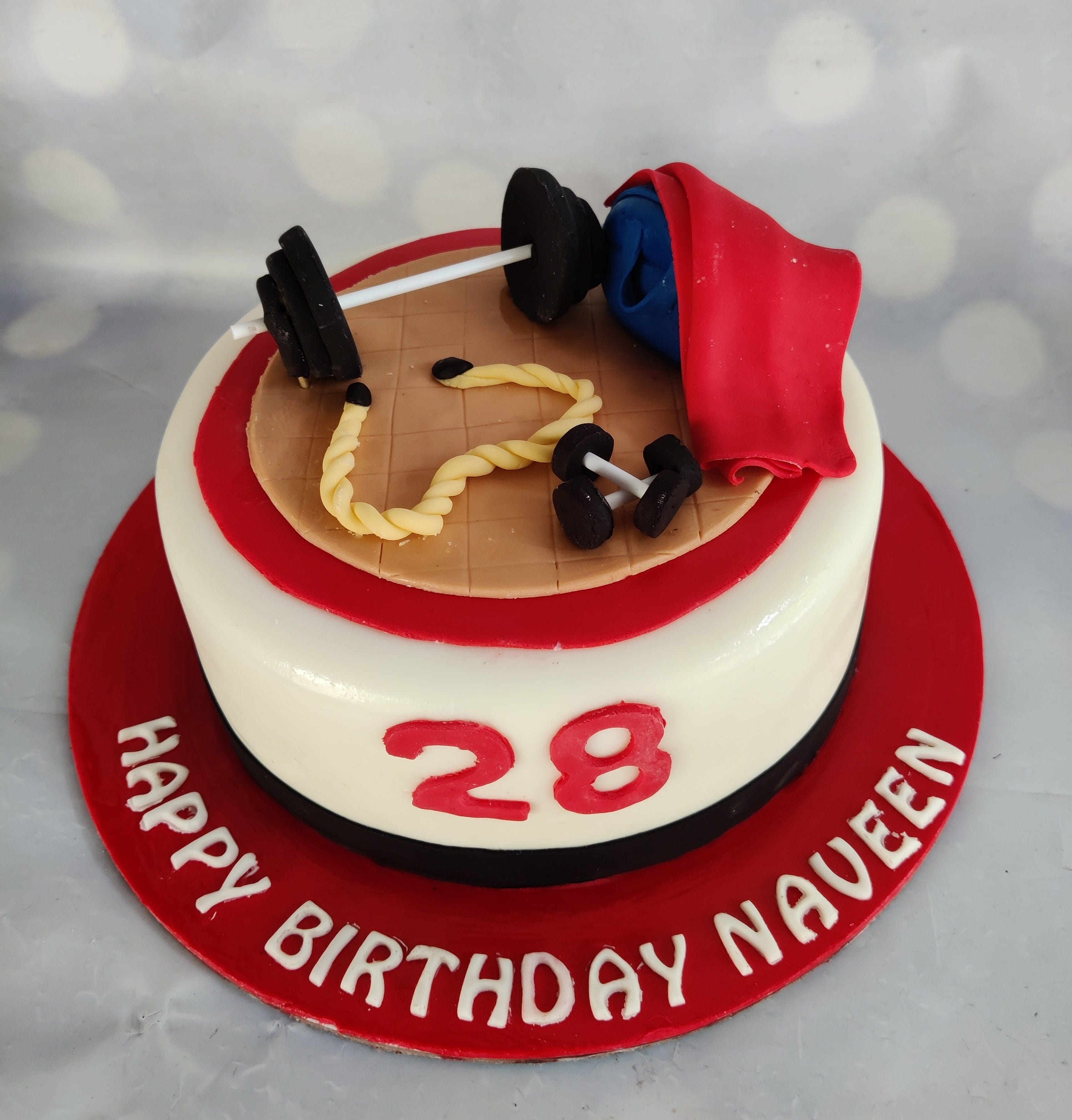 Personalised Motorcycle Happy Birthday cake topper – Bakers World