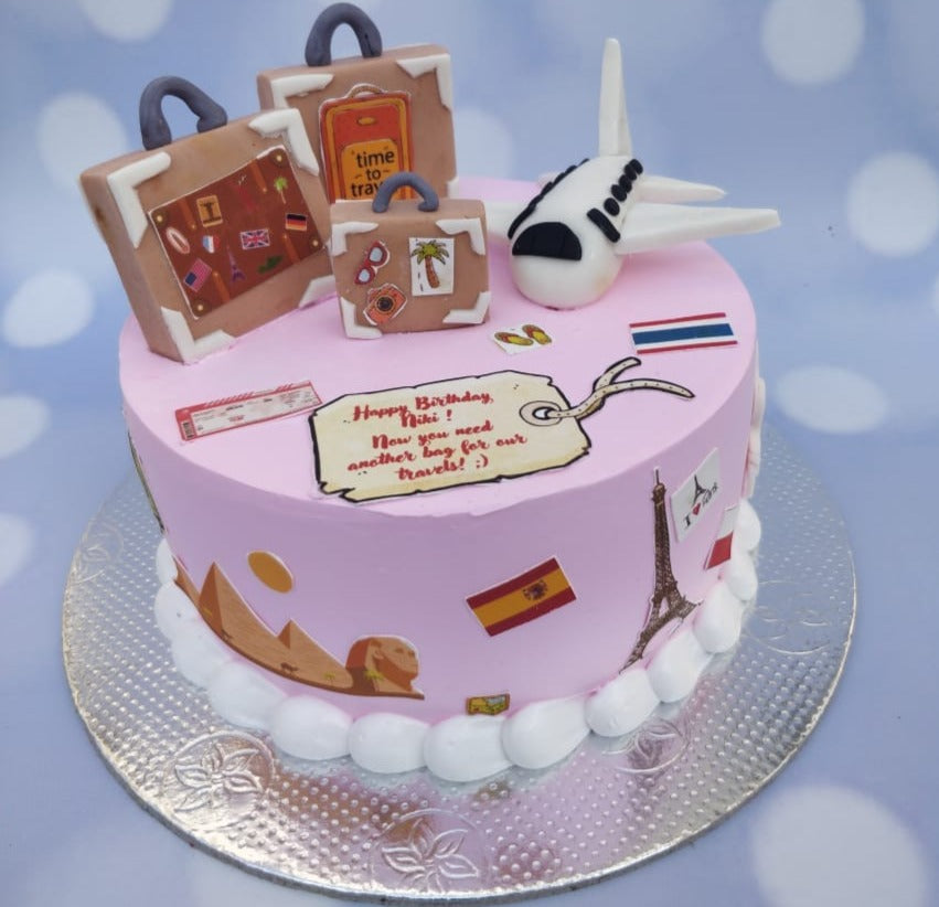 Travel Cake - 1102 – Cakes and Memories Bakeshop
