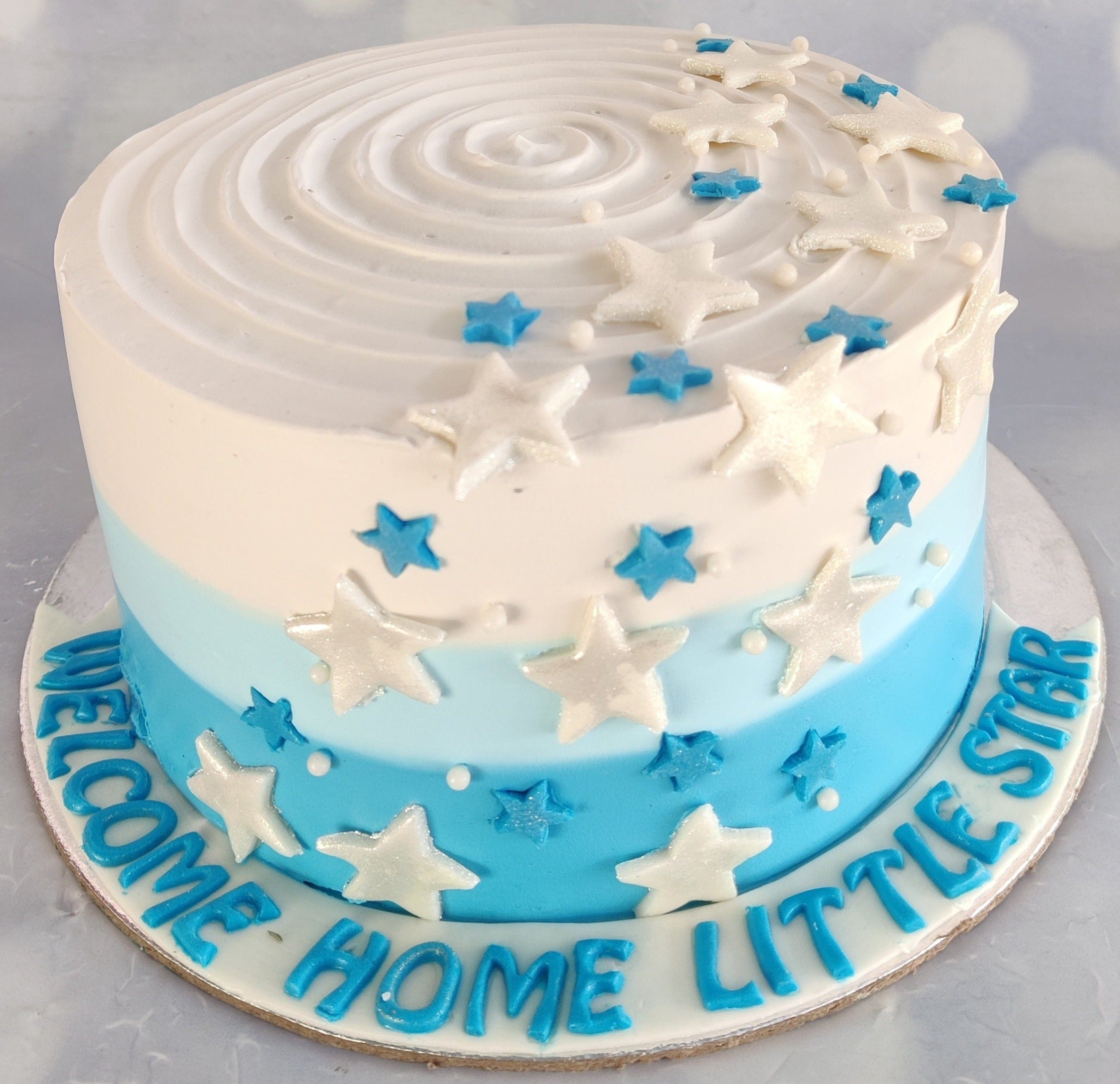 Twinkle Twinkle Little Star Cake – Isher Eggless Bakers