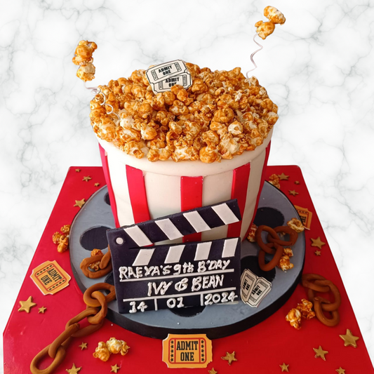 Movie Popcorn Cake