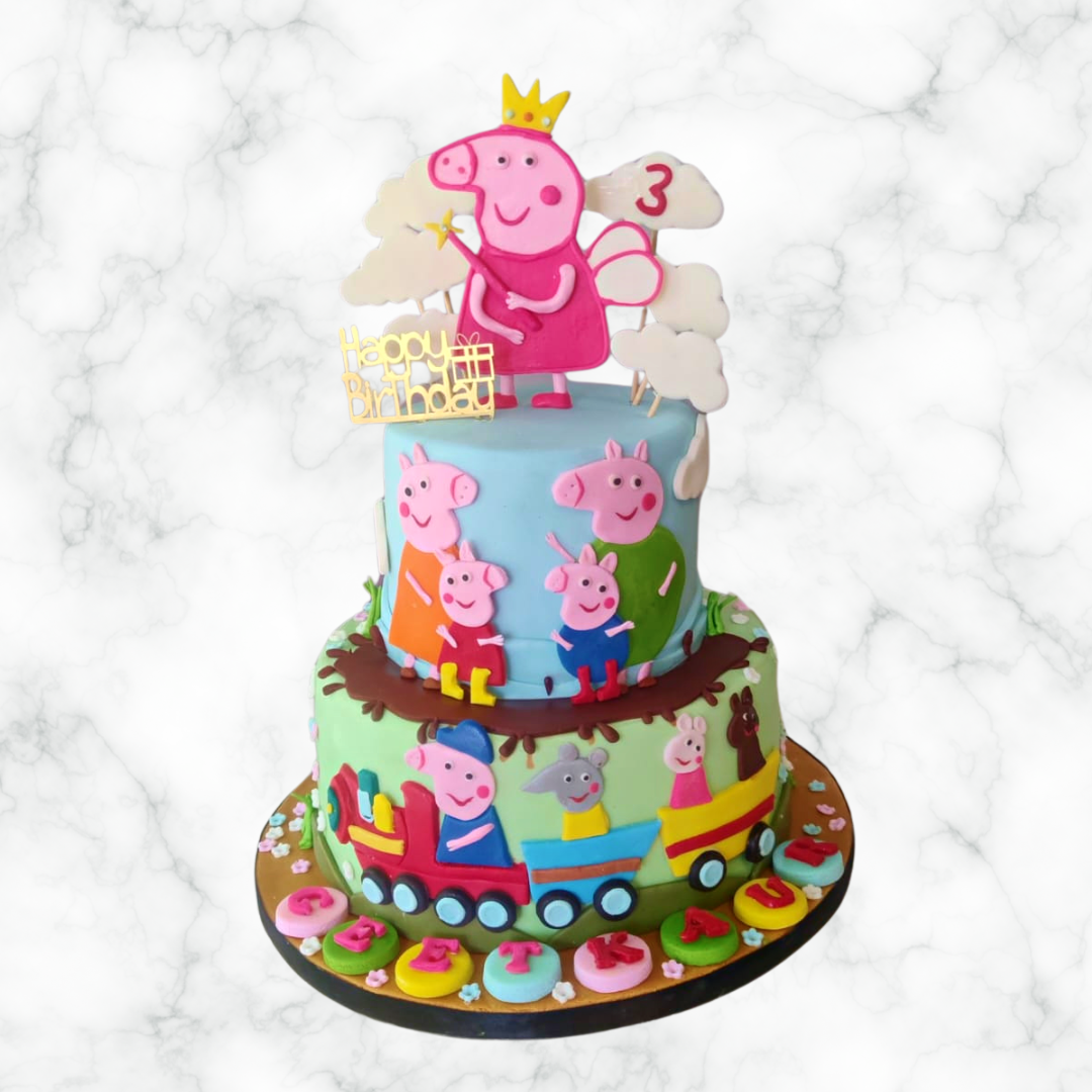 Peppa Pig Family Cake