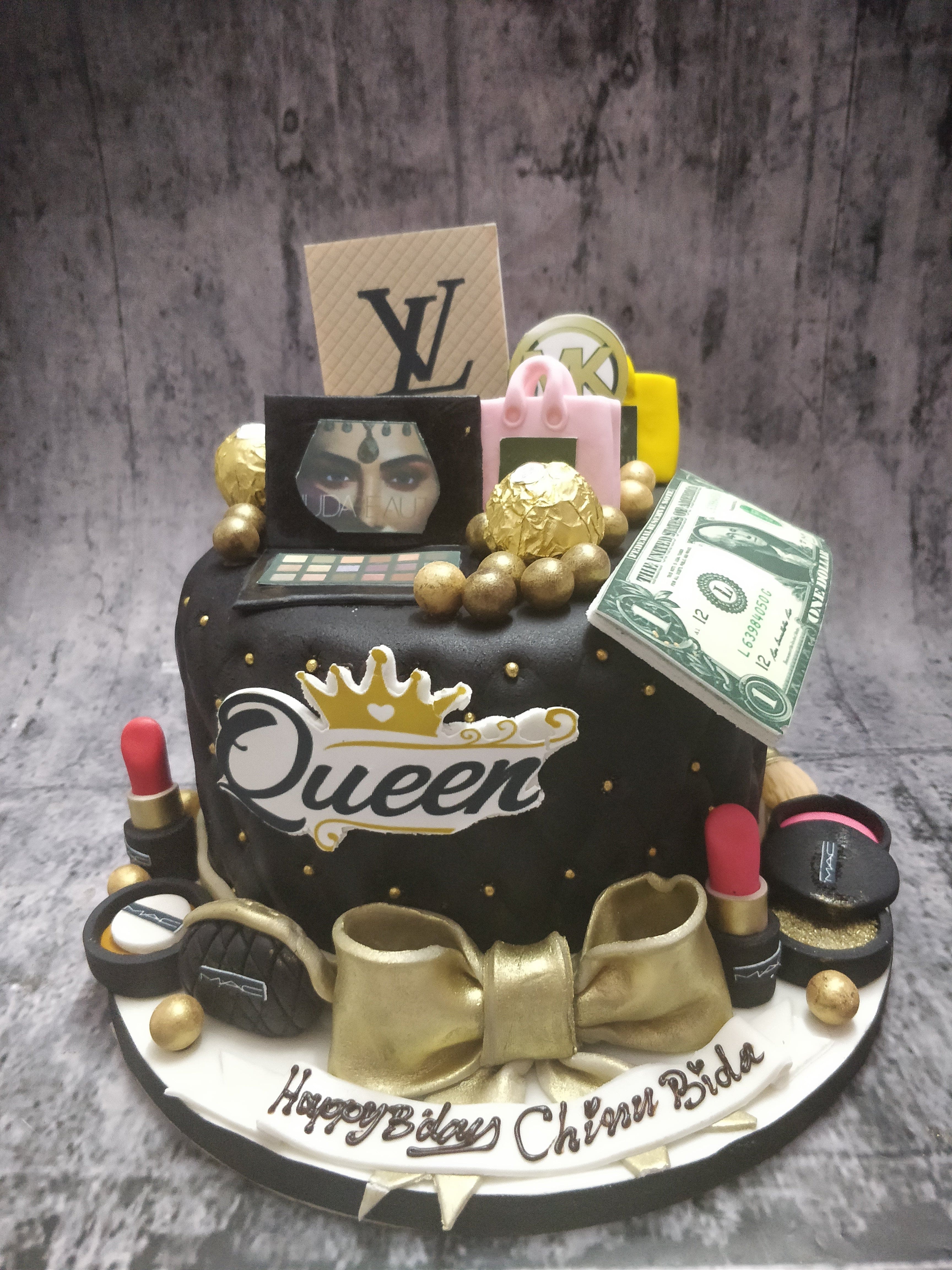 Order Fondant MAC Makeup Cake 2.5 Kg | IndiaCakes