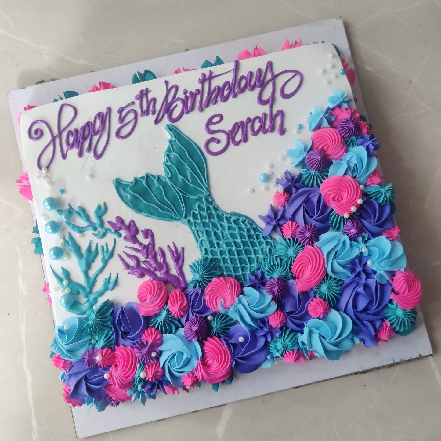 legateaucakes Mermaid Under Sea Cake