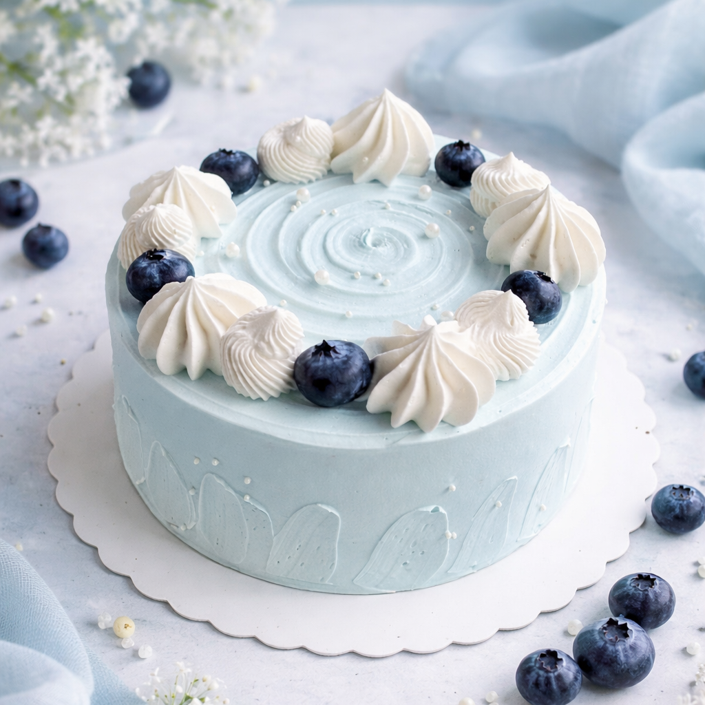Exotic Blueberry Cake