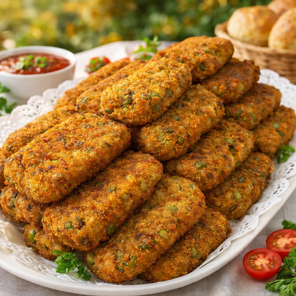 Veg Cutlet (30pcs)