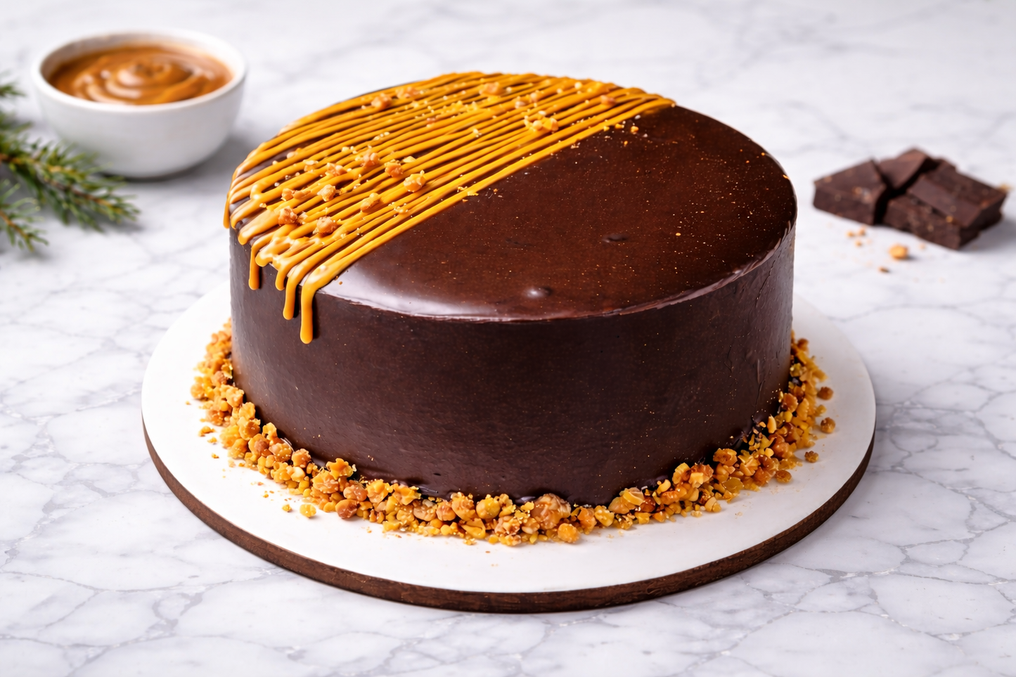 Chocolate Caramel Cake