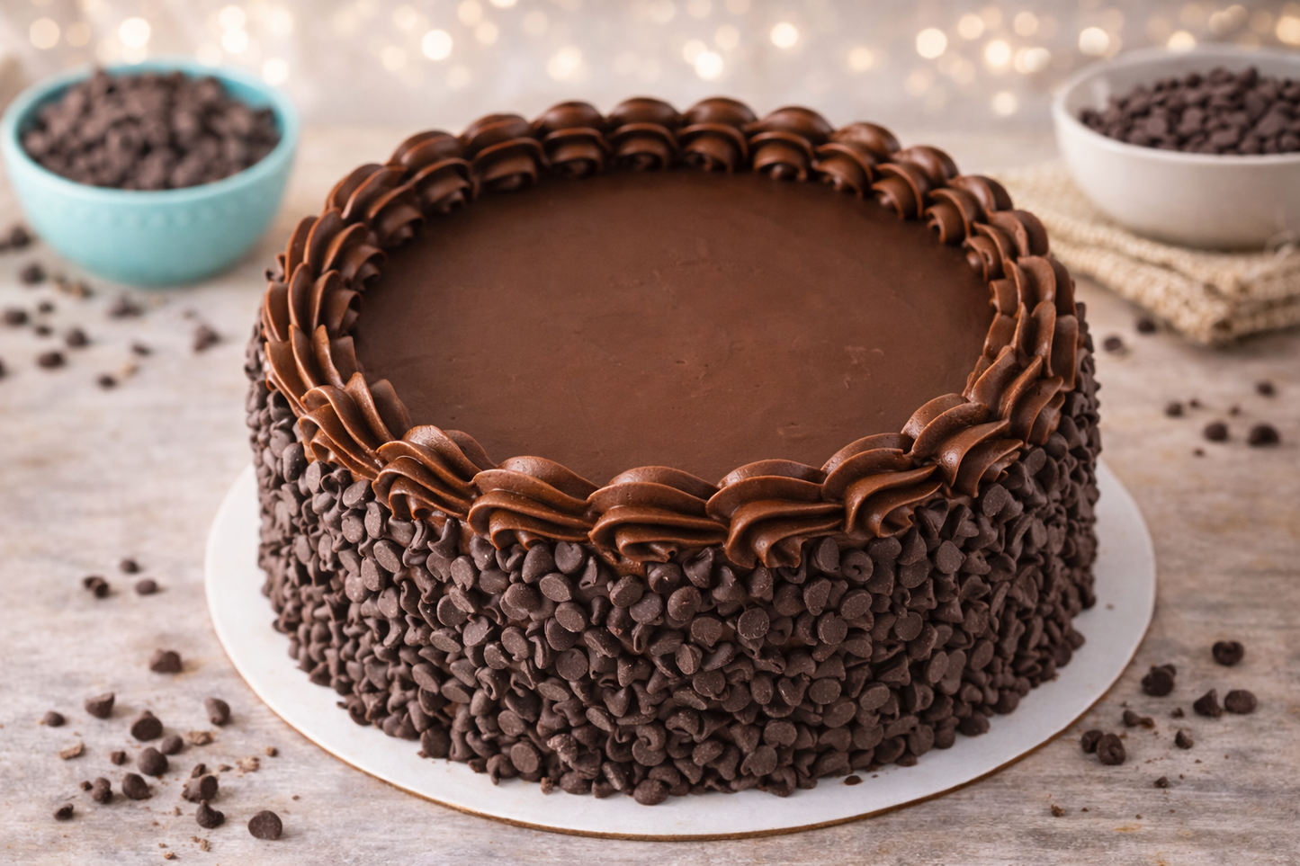 Chocolate Chips Cake