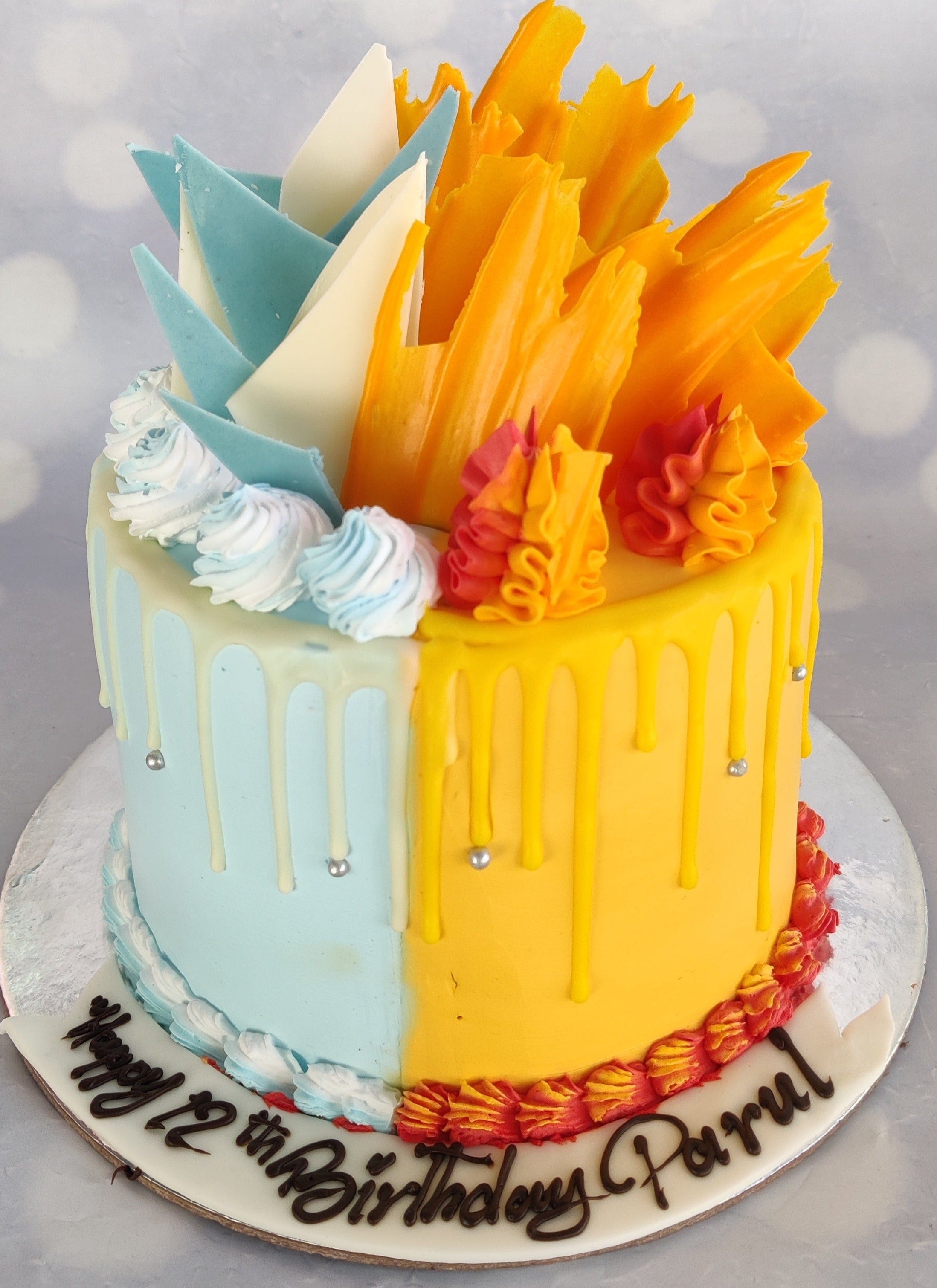 Tier Cake for Twins – Magic Bakers, Delicious Cakes