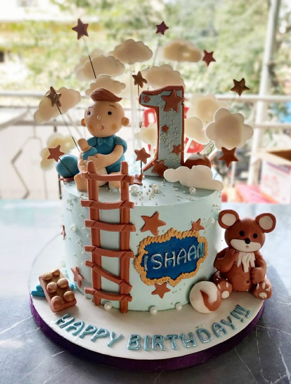 Baby Boy Stunner Cake- MyFlowerTree